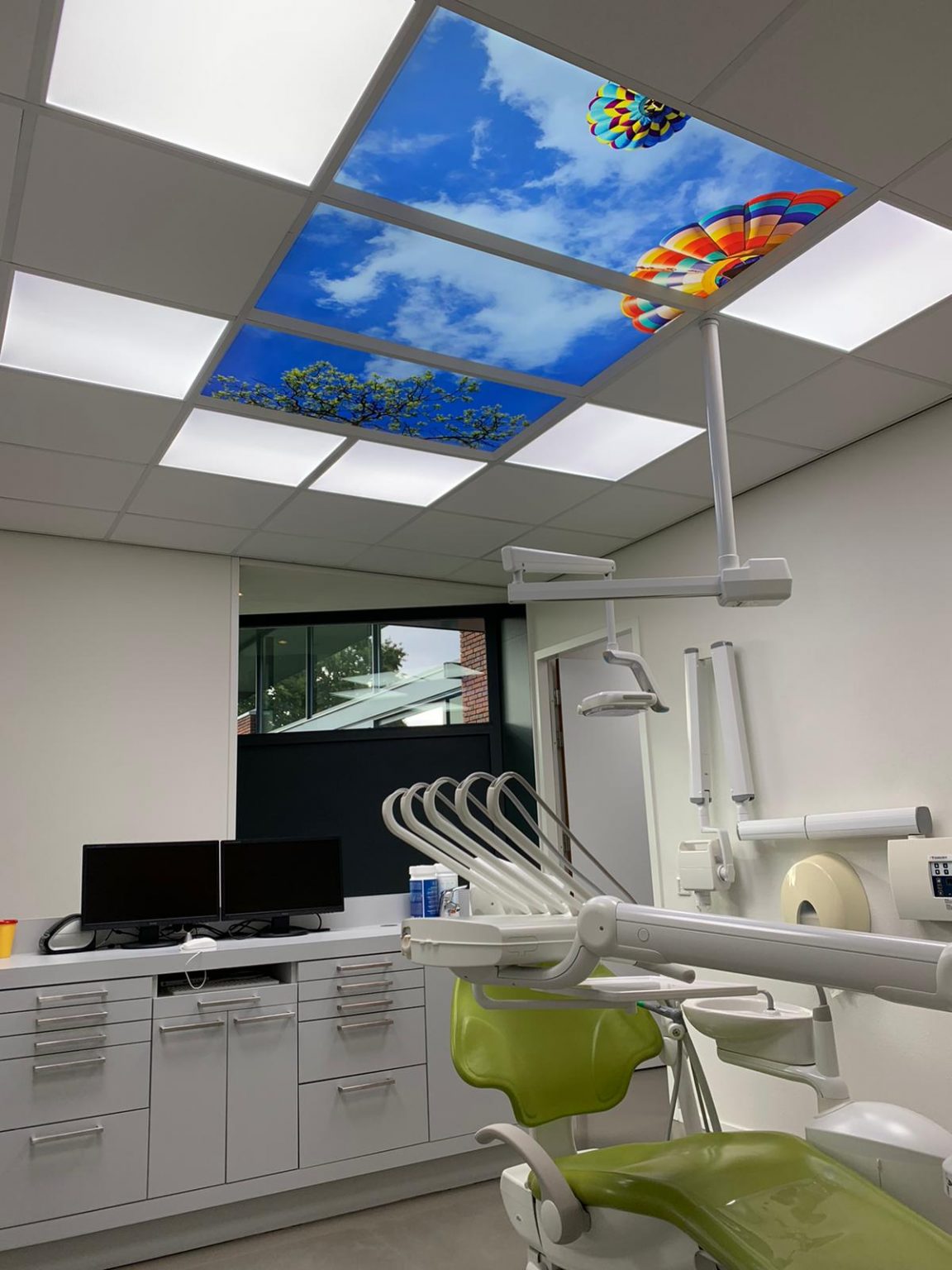 Dental Practice Lighting – Dentled LED Panels At Dental Roos Clinic ...